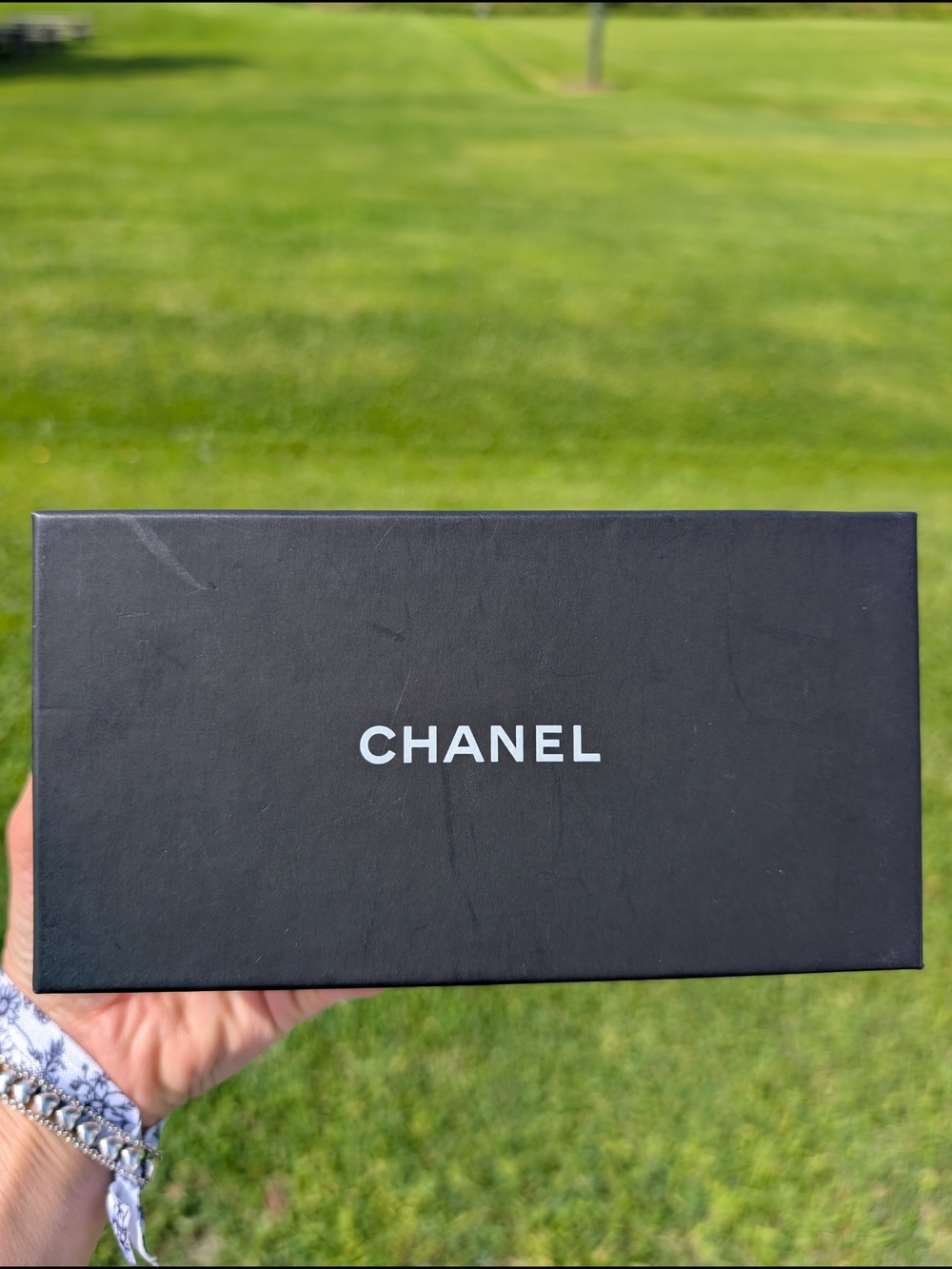 Chanel Black Hexagon Oversized Sunglasses - Picture 14 of 14